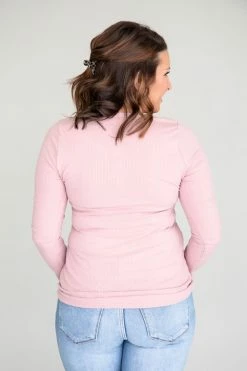 Promo 🛒 Pink Lily Unbelievable Story Henley Mauve Blouse FINAL SALE 🤩 -lounge-tops shop 169510 1 650x