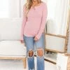 Promo 🛒 Pink Lily Unbelievable Story Henley Mauve Blouse FINAL SALE 🤩 -lounge-tops shop 169510 unbelievablestorymauve 176366 trinity 1 650x