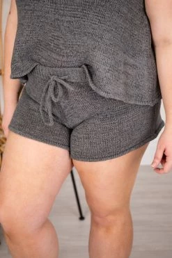 Wholesale 🎁 Pink Lily Wonder Often Charcoal Shorts FINAL SALE ✔️ -lounge-tops shop 171334 171336 16 650x