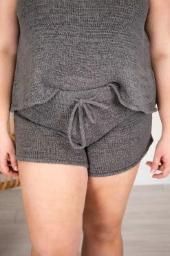 Wholesale 🎁 Pink Lily Wonder Often Charcoal Shorts FINAL SALE ✔️ -lounge-tops shop 171334 171336 17 650x