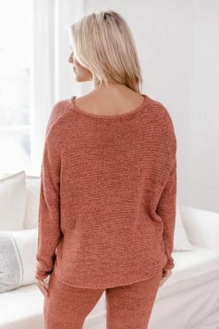 Best deal โญ Pink Lily Wonder Often Terracotta Sweater FINAL SALE ๐ 29 Best deal โญ Pink Lily Wonder Often Terracotta Sweater FINAL SALE ๐ -lounge-tops shop 175146 wonderoftenterracottasweater 175154 wonderoftenterracottapant 12 650x