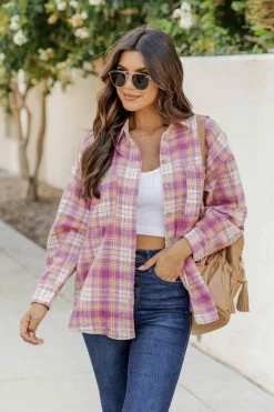 Coupon 🔥 Pink Lily Wishing On Forever Pink Plaid Shacket 😀 -lounge-tops shop 175644 wishingonforever 156498 chelsiedark 164324 thejennywhite 180286 timelinetogetherwhite 179136 takeatripbrown 2 650x