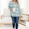 Best reviews of ⭐ Pink Lily Wishing On Forever Green Plaid Shacket FINAL SALE 🧨 -lounge-tops shop 175646 wishingonforever 180572 marymedium 174118 differenttimezonesmocha 1 650x