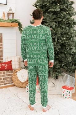 Promo 🎁 Pink Lily Right Timing Men's Green Tree Print Pajama Top FINAL SALE 🌟 -lounge-tops shop 177852 177858 1 636a42ec 5aac 4404 9169 e597cce6598e 650x