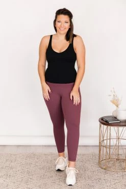 Top 10 🤩 Pink Lily Miles Ahead Black V-Neck Tank Bra Top ✨ -lounge-tops shop 177952 2 650x