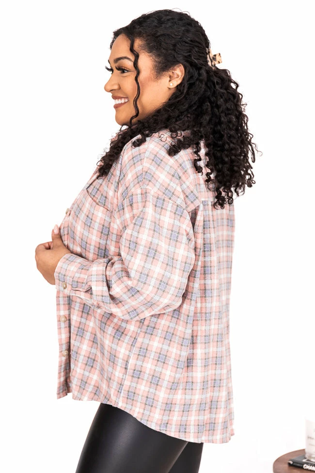 Hot Sale β¨ Pink Lily Lovely Days Pink/Blue Plaid Shacket π 15 Hot Sale β¨ Pink Lily Lovely Days Pink/Blue Plaid Shacket π - Image 13