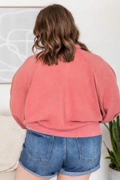 Budget 😉 Pink Lily You And Me Mauve Acid Wash Button Up Pullover 😀 -lounge-tops shop 178282 YOUANDMEMAUVE 182034 myprioitydark 5 650x