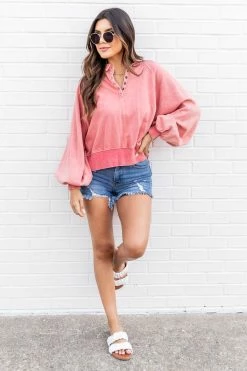 Budget 😉 Pink Lily You And Me Mauve Acid Wash Button Up Pullover 😀 -lounge-tops shop 178282 youandmemauve 161022 goanywheredark 180066 abbywhite 174720 happinessonahighway 182886 yourlovingsmile 11 650x