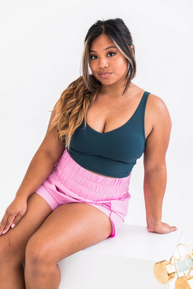 Promo π Pink Lily Exceed My Expectations Teal V-Neck Cropped Bra Top FINAL SALE π€© 11 Promo π Pink Lily Exceed My Expectations Teal V-Neck Cropped Bra Top FINAL SALE π€© - Image 9