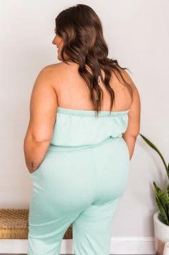 Best deal 🎁 Pink Lily Stories Told Sage Strapless Crop Top FINAL SALE 😉 -lounge-tops shop 180206 180208 18 650x