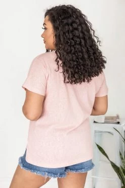 Cheap ✨ Pink Lily Undoubting Memories Pink Henley Tee FINAL SALE ✔️ 23 Cheap ✨ Pink Lily Undoubting Memories Pink Henley Tee FINAL SALE ✔️ -lounge-tops shop 180854 1 650x