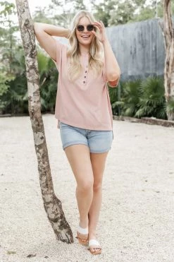 Cheap ✨ Pink Lily Undoubting Memories Pink Henley Tee FINAL SALE ✔️ 25 Cheap ✨ Pink Lily Undoubting Memories Pink Henley Tee FINAL SALE ✔️ -lounge-tops shop 180854 undoubtingmemories 172704 riveradaydreamlight 170344 keiratan 177088 sunsetdiva 3 650x