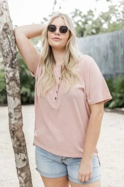 Cheap ✨ Pink Lily Undoubting Memories Pink Henley Tee FINAL SALE ✔️ 24 Cheap ✨ Pink Lily Undoubting Memories Pink Henley Tee FINAL SALE ✔️ -lounge-tops shop 180854 undoubtingmemories 172704 riveradaydreamlight 170344 keiratan 177088 sunsetdiva 5 650x