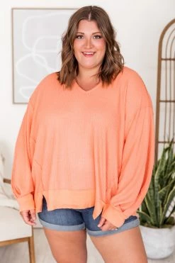 Discount 𧨠Pink Lily Since You've Been Gone Peach Waffle Knit V-Neck Sweater FINAL SALE β 25 Discount 𧨠Pink Lily Since You've Been Gone Peach Waffle Knit V-Neck Sweater FINAL SALE β -lounge-tops shop 181200 6 862f12c2 0960 4fc5 afaa 3d9078564b5e 650x