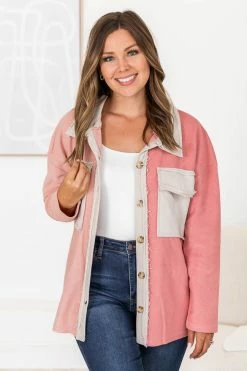 Best deal 🧨 Pink Lily Feet On The Dash Pink Colorblock Knit Shacket 👏 -lounge-tops shop 183480 2 1cd3dd6c 8839 4521 b969 c11c1ed76131 650x