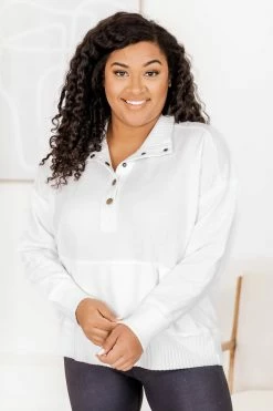 Promo 👏 Pink Lily Just Go With It Cream Henley Pullover 😀 -lounge-tops shop 183892 2 0c0c4ab9 887a 493c 8c61 f579c969bc4f 650x