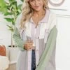 Best reviews of 🌟 Pink Lily Sounds Good To Me Purple And Green Colorblock Knit Shacket ❤️ -lounge-tops shop 184194 soundsgoodtomegreen 156498 chelsiedark 171388 fineanddandyivory 3 650x