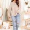 Promo π― Pink Lily Let's Catch Up Oatmeal Hooded Peplum Pullover π 1 Promo π― Pink Lily Let's Catch Up Oatmeal Hooded Peplum Pullover π -lounge-tops shop 184738 let scatchup 184128 willow 1 650x
