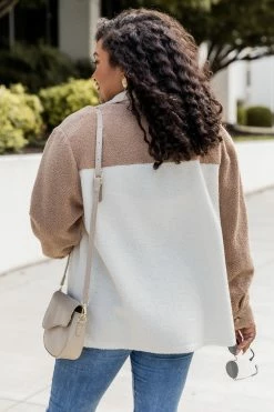 Best deal π₯° Pink Lily Don't Talk Me Down Beige And Ivory Colorblock Sherpa Jacket π 21 Best deal π₯° Pink Lily Don't Talk Me Down Beige And Ivory Colorblock Sherpa Jacket π -lounge-tops shop 184914 8 650x