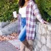Best Pirce ✨ Pink Lily Something You Said Mauve Plaid Long Shacket 🌟 -lounge-tops shop 185484 somethingyousaid 184720 blaire 175444 susan 178696 makethismomentlastwhite 12 650x