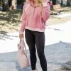 Best Sale 🎁 Pink Lily Making It Look Easy Pink Ribbed Shoulder Quarter Zip Pullover 😀 -lounge-tops shop 185506 makingitlookeasypink 186016 tessawhiteandpink 185420 NEWblushtote 174406 chasingreality 4 650x