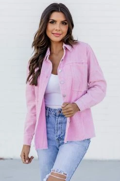 Best deal π Pink Lily Keep Me Grounded Pink Frayed Edge Cord Shacket π₯° 22 Best deal π Pink Lily Keep Me Grounded Pink Frayed Edge Cord Shacket π₯° -lounge-tops shop 185740 7 7e658c71 a3d0 4dc7 bf1c 87ed257ce60b 650x