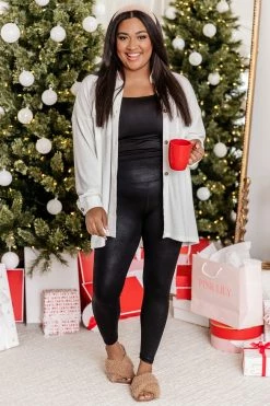 Best Pirce 👍 Pink Lily Believe The Truth Ivory Ribbed Shacket ✔️ -lounge-tops shop 186670 2 650x