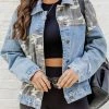Best deal 💯 Pink Lily Wash It Away Camo Denim Jacket 🤩 -lounge-tops shop 187460 1 650x