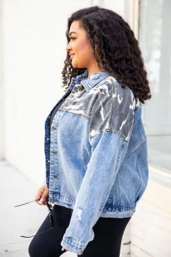 Best deal 💯 Pink Lily Wash It Away Camo Denim Jacket 🤩 -lounge-tops shop 187460 7 650x