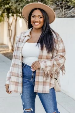 Wholesale 🔔 Nashville Pink And Beige Shacket - Krista X Pink Lily ✔️ -lounge-tops shop 219A0977 650x