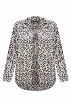 Cheapest 👏 Pink Lily Feeling Wild Beige Leopard Print Corduroy Shacket 🎁 -lounge-tops shop FeelingWildBeigeLeopardPrintCorduroyShacket 650x