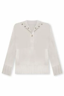 Promo 👏 Pink Lily Just Go With It Cream Henley Pullover 😀 -lounge-tops shop JustGoWithItCreamHenleyPullover 650x