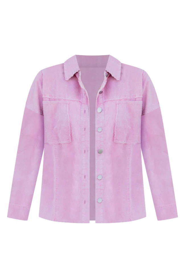 Best deal π Pink Lily Keep Me Grounded Pink Frayed Edge Cord Shacket π₯° 16 Best deal π Pink Lily Keep Me Grounded Pink Frayed Edge Cord Shacket π₯° - Image 14