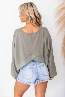 Promo π Pink Lily Lovely Spirit Olive Thermal Blouse FINAL SALE β 25 Promo π Pink Lily Lovely Spirit Olive Thermal Blouse FINAL SALE β -lounge-tops shop LOVELYSPIRITOLIVETHERMALBLOUSE 173816 backroadsongslight 173326 jenna 12 650x