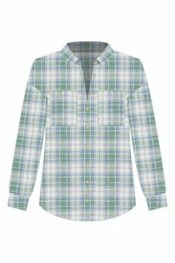Best reviews of ⭐ Pink Lily Wishing On Forever Green Plaid Shacket FINAL SALE 🧨 -lounge-tops shop WishingOnForeverGreenPlaidShacket 650x