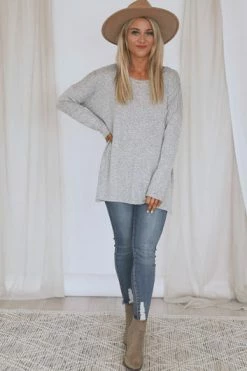 Top 10 🎉 Pink Lily Simple Style Grey Blouse 🎉 -lounge-tops shop c41bcdcd9b844e29ab9f19a778f72f04.thumbnail.0000000 530x530
