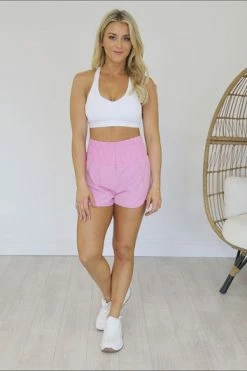 Flash Sale 👍 Pink Lily Run Out Of Time White V-neck Sports Bra 😉 -lounge-tops shop e3d0a35f546140c4934675f4abee8861.thumbnail.0000000 530x530